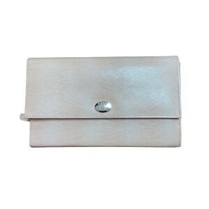 Pottery Barn Wolf Ladies Light Pink Fold-Over Closure Jewelry Portfolio